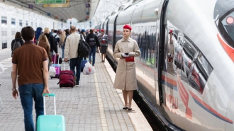 Между Петербургом и Москвой за майские праздники перевезли 509 тысяч пассажиров