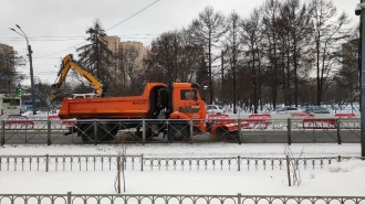 За неделю в Петербурге утилизировали 58 тысяч кубометров снега