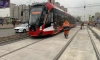 В Выборгском районе на проспекте Энгельса открылось трамвайное движение