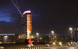 Московский проспект озарят прожекторы в честь Дня Победы