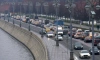 В Петербурге растут пробки из-за бесплатного проезда на ЗСД