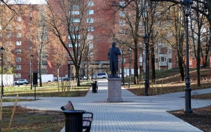 В Выборге завершается благоустройство Садового сквера