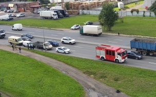 На Софийской улице произошло ДТП с участием инкассаторской машины