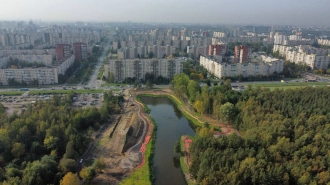 В Петербурге на реке Лапка появится общественное пространство