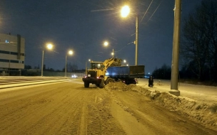 В Петербурге более сотни тысяч кубометров снега отправлено на утилизацию с начала зимы