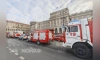 В здании петербургского ЗакСа загорелся лифт