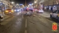 На Невском проспекте столкнулись три автомобиля