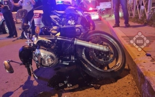Мотоциклист потерял сознание в ДТП на улице Типанова