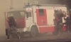 На Пулковской улице утром 15 пожарных тушили бытовку