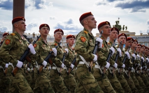 В Петербурге в параде в честь Дня Победы примут участие более 200 росгвардейцев