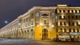 Световые проекции украсили здания на площади Ломоносова