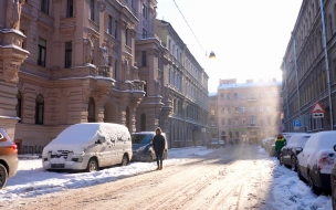 В первой половине декабря в Петербурге солнце светило 3,3 часа