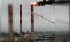 На нефтяном терминале загорелась труба котельной под Выборгом
