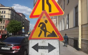 Из-за ремонтных работ ограничат движение по нескольким улицам Петербурга