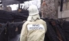 При пожаре в бытовке на Октябрьской набережной погиб человек