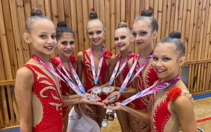 Ленинградские спортсменки выиграли первенство СЗФО по художественной гимнастике