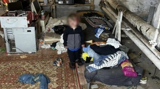 О детях, обнаруженных в подвале дома по Московскому шоссе, доложат Бастрыкину