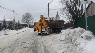 В Ленобласти очистили от снега 12,4 км дорог