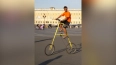 Петербуржец изобрел самый высокий в мире велосипед