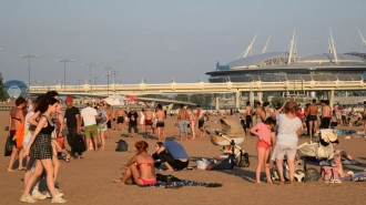 В Петербурге вновь объявили желтый уровень погодной опасности