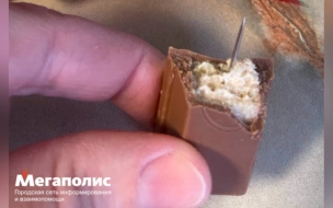 В Петербурге ребенок нашел иголку в шоколадке