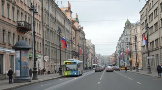 Из-за сильного ветра в Петербурге 11 и 12 апреля объявлен "желтый" уровень опасности
