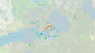 Между Ладогой и Финским заливом прогремели первые грозы