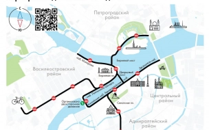 В центре Петербурга ограничат движение транспорта 16 и 17 сентября из-за велозаезда "La Strada"