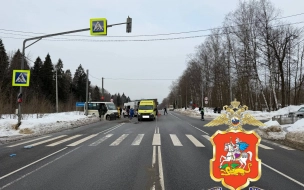 В Подмосковье два человека погибли в ДТП с маршруткой и грузовиком