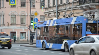 В Петербурге для трех троллейбусов введут новую остановку в районе "Новочеркасской"