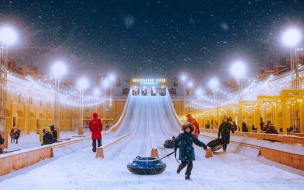 Стало известно, какие зимние развлечения подготовили общественные пространства для петербуржцев