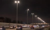 Пулковское шоссе осветили 490 фонарей нового поколения