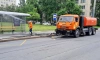 С начала сезона на уборку петербургских улиц было потрачено более 700 куб.м. воды