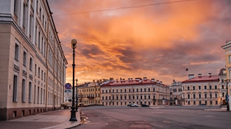 В понедельник петербуржцев ждет облачная погода с сильным ветром