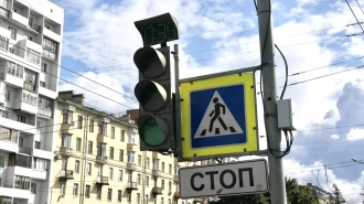 Новые светофоры появились в Красногвардейском районе Петербурга