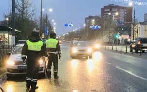 В новогодние выходные ГИБДД будет искать нетрезвых водителей в Петербурге и области