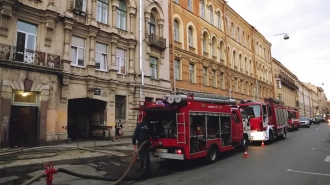 При пожаре в коммунальной квартире на улице Льва Толстого пострадали три женщины