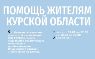 В Пушкине собирают гуманитарную помощь для Курской области