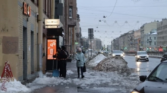 Петербургские инженеры представили обновленный тротуарный ледокол