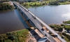 В Киришах завершен важный этап строительства нового моста через реку Волхов