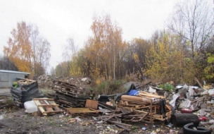 В центре Петербурга выявили незаконную свалку отходов