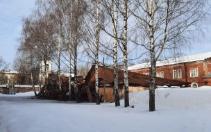 В Выборге обрушилась постройка, в которой находился Военный музей Карельского перешейка