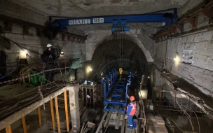 На станции метро "Чернышевская" начался новый этап реконструкции