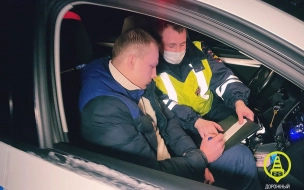 В Калининском районе после погони задержали пьяного водителя Audi