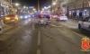 На Невском проспекте столкнулись три автомобиля