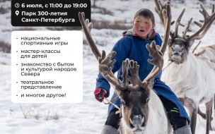 В Петербурге 6 июля пройдет фестиваль "Сказка Арктики"