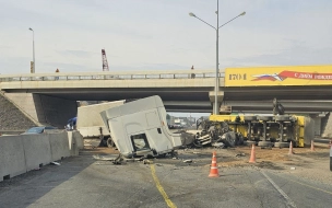 На КАД в Кронштадте восстановлено движение после ДТП
