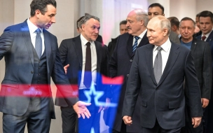 Стало известно, чем занимались Владимир Путин и Александр Лукашенко на "СКА Арене"