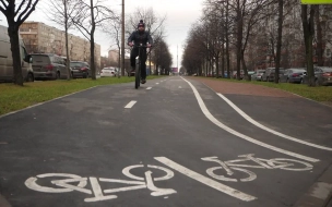 До конца 2022 года протяженность велодорожек в Петербурге увеличится на 9 км