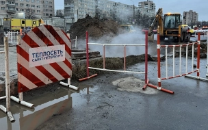 Из-за коммунальной аварии на Большевиков ограничена подача тепла и горячей воды